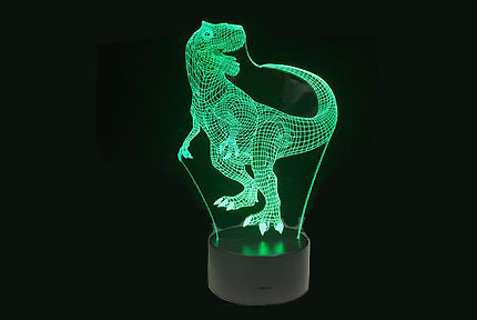 Светильник ночник "Тиранозавр" на подставке фото 2 Светильник ночник "Тиранозавр" на подставке фото 2