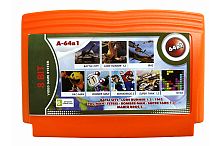 Картридж 8bit 64в1 A-64в1 BATLE CITY+LODE RUNNER 1.2+SUPER TANK1.2+MARIO BROS 2+PAC-MAN+BOMBER+1942