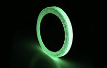 Лента светящаяся в темноте самоклеющаяся GLOW IN THE DARK TAPE 10мм*3м, до 6 часов свечения J-295