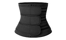 Корсет утягивающий BACK SUPPORT BELT YN-1409 для похудения, цвет Black Черный, размер S 
