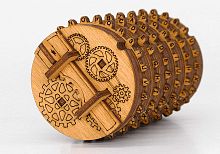 Головоломка "Деревянный конструктор: Криптос", шкатулка с кодовым замком, возраст 14+