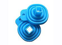 Воронка складная силиконовая малая 5,5 х 7 см