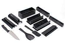 Набор для приготовления роллов "МИДОРИ", черный пластик, 19,5 см