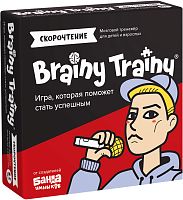 Настольная карточная игра "Brainy Trainy. Скорочтение" 8+