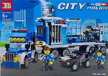 Конструктор B CITY POLICE "Полиция: Автомобиль для перевозки заключенных" B-107, 857 деталей
