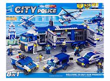 Конструктор Zuanma City Police "Мобильный командный центр" 084, 1186 деталей