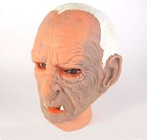 Маска "Кащей", латекс, взрослая, бежево-коричневая, одна штука