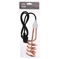 Кипятильник электрический 2500 Вт Vetta, погружная часть 15 см, длина шнура 90 см (без упаковки) 