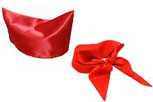 Пионерский набор (пилотка + галстук), красный, полиэстер, размер 56 + 1 метр