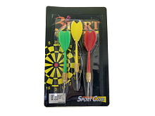 Дартс Набор дротиков 6031, 3 штуки на блистере