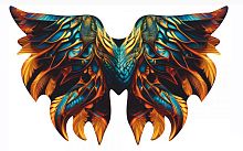 Крылья Дракона Mega Toys МТ08006, красный, зеленый полиэстер /40