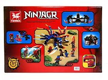 Конструктор TENMA NinjaGR "Кузница дракона" TM6402, 684 детали