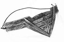 Головной убор чудо женщина серебристый, пластмассовый, размер 60