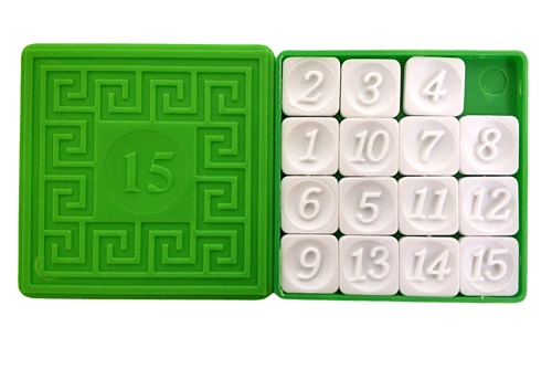 Головоломка "Пятнашка" (Астрон) /20 Головоломка "Пятнашка" (Астрон) /20