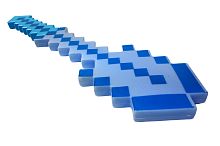 МЕЧ-ЛОПАТА МИНИ Майнкрафт MINECRAFT Свет, Звук 51*13 см, на батарейках АА 