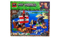 Конструктор BELA My World "Приключения на пиратском корабле" 11170, 404 детали