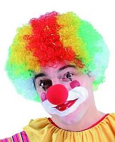 Парик Клоуна разноцветный 77101-1, синтетическое волокно, длина 21 см