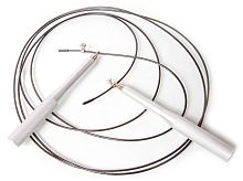 Скакалка  для фитнеса скоростная, тросик с металлическими ручками