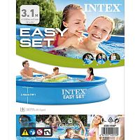 Бассейн надувной Intex Easy Set голубой, круглый, 305х61см, 3077л, уп.1