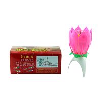 Свеча музыкальный цветок Music Candle ЛОТОС