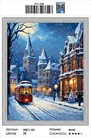 Алмазная мозаика Painting Diamond WB11161, холст на подрамнике, круглые стразы, 40x50 см