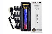 Триммер машинка для стрижки волос Professional Trimmer VINTAGE T9 J-407 аккумуляторный