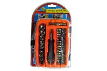 Набор отвертка XS-008D Screwdriver Assorted Tools со сменными головками и битами 25 предметов