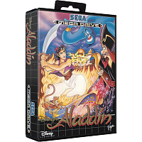 Картридж 16bit одноигровый ALADDIN (Аладин) Русская версия 16MB