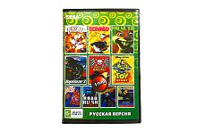 Картридж 16bit 10в1 AA-10005 10в1 BUBSY 1,2 /DONALD  /MR. NUTZ +... 128MB