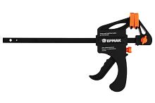 Струбцина универсальная F-образная "ЕРМАК", размер 15 x 26,5 x 4.5 см 