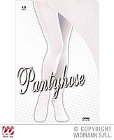 Колготки Partyhose белые 40 ден 4791W, нейлон, без размера