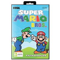 Картридж 16bit одноигровый SUPER MARIO BROS 16Мб (Русская версия)