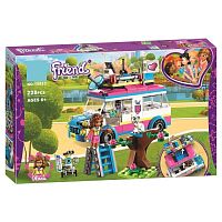 Конструктор BELA Friend "Передвижная научная лаборатория Оливии" 10853, 228 деталей