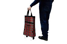 Сумка складная на колесах, вес до 8 кг