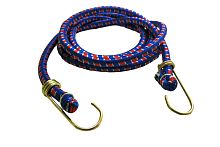 Резинка багажная с металлическими крючками, резина, длина 190 см