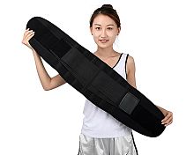 Пояс спортивный для спины и талии SHENFEI WAIST SUPPORT 6811, черный, размер универсальный