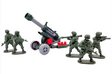 Набор "Штурмовики с пневмопушкой" (Форма) /12, 5 статичных фигурок, от 3-х лет