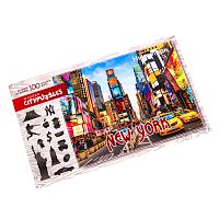 Ни Фигурный деревянный пазл Citypuzzles "Нью-Йорк"