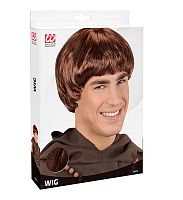 Парик Монаха рыжий 02071, коричневое синтетическое волокно, без размера