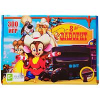Игровая Приставка 8 Bit Фаворит 300 игр + пистолет