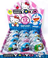 ЙО-ЙО Хэлло Китти HELLO KITTY YO-YO 626-6, 12 шт/упак.