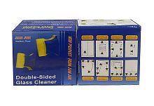 Щетка для мытья окон Jian Jun JIAJIE , магнитная, пластик, синяя