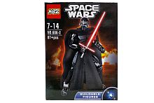 Конструктор KSZ SPACE WARS Кайло Рен 606-2, высота 26 см, 87 деталей