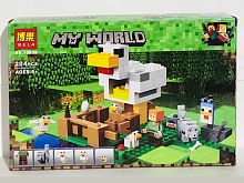 Конструктор BELA My World "Курятник" 10809, 204 детали