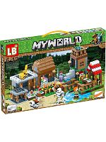 Конструктор LB MY WORLD "Деревня" малая LB 600, 778 деталей.