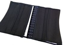 Утягивающие корсет для фитнеса "САУНА", цвет Черный, размер S (р.42 65-70)