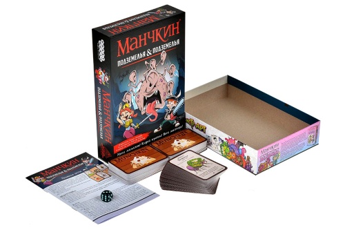 Настольная печатная игра "МАНЧКИН Подземелья & подземелья" 12+ фото 7