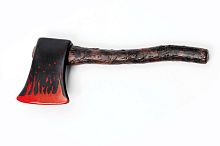 Топор кровавый BA014, черный, красный, коричневый пластик, размер 16*42 см