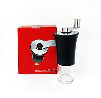 Кофемолка ручная ANION Coffee Mill стеклянная с метал.ручкой и мерной ложкой, объем 70 г