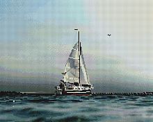 Алмазная мозаика Painting Diamond GF4331, холст на подрамнике, квадратные стразы, 40x50 см